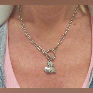 Stainless Steel Heart Necklace